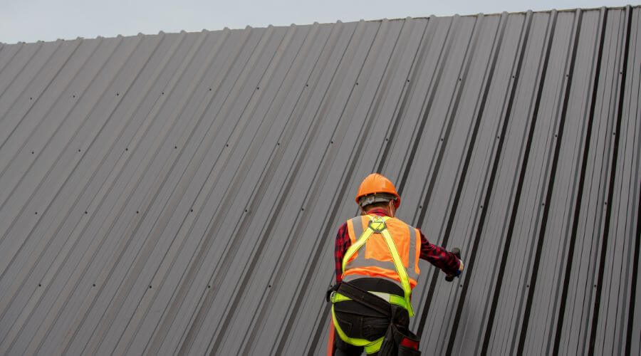Professional metal roof installation services in Mountain View, AR